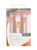 EcoTools Mini Brushes, Max Glow Kit (3-Piece Limited Edition Gift Set)