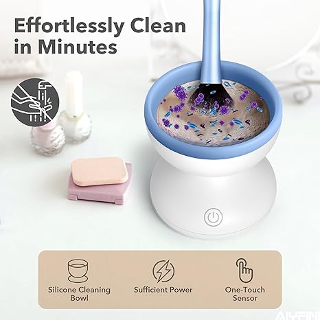Makeup Brush Cleaner Machine - Electric Make up Brushes Cleaner Cleanser Professional Tool