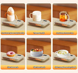 2-in-1 Thermostatic Cup Mat & Warm Air Blower