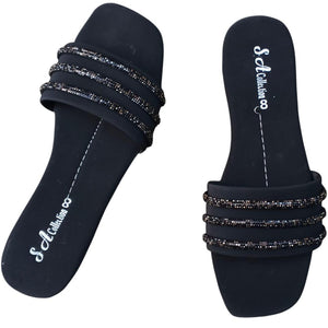 Women's Satin Fancy Flats