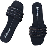 Women's Satin Fancy Flats