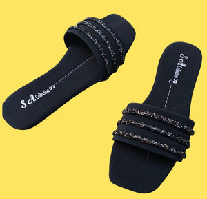 Women's Satin Fancy Flats