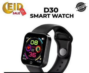 D30 Smart Watch, Black