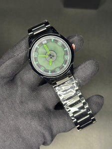 Steel Spinning Watch With Box