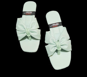 Women's PU-Fabric Flats