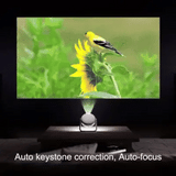 4K Mini Projector and wireless streaming