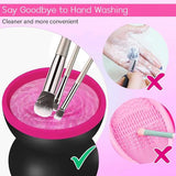 Makeup Brush Cleaner Machine - Electric Make up Brushes Cleaner Cleanser Professional Tool