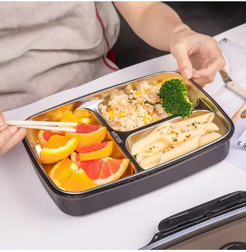 All in ONE  Stainless Lunch Box